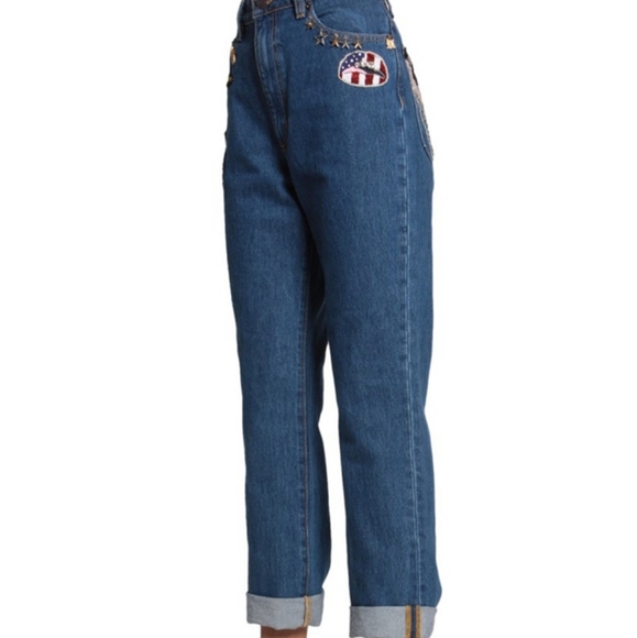 Marc Jacobs Embroidered Jeans - Picture 7 of 7